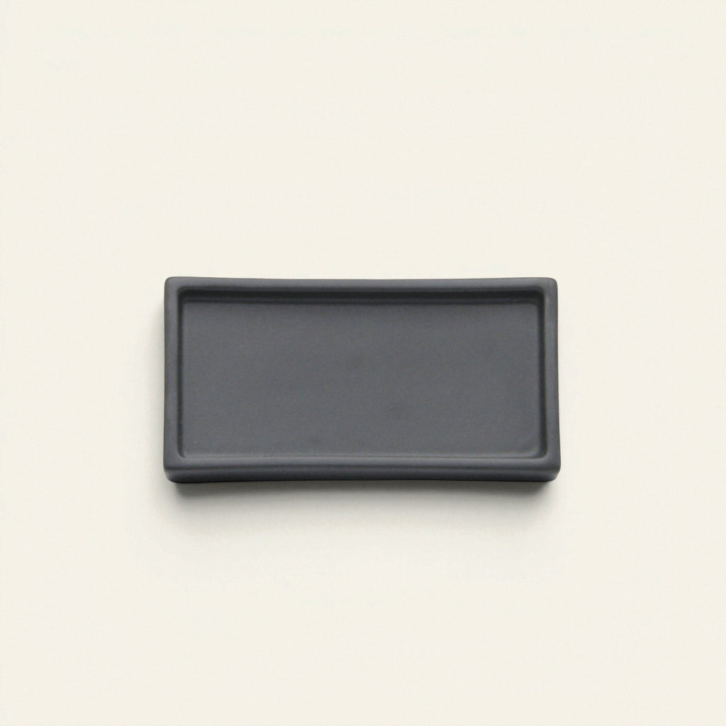 Nagate Incense Tray Black - Porcelain