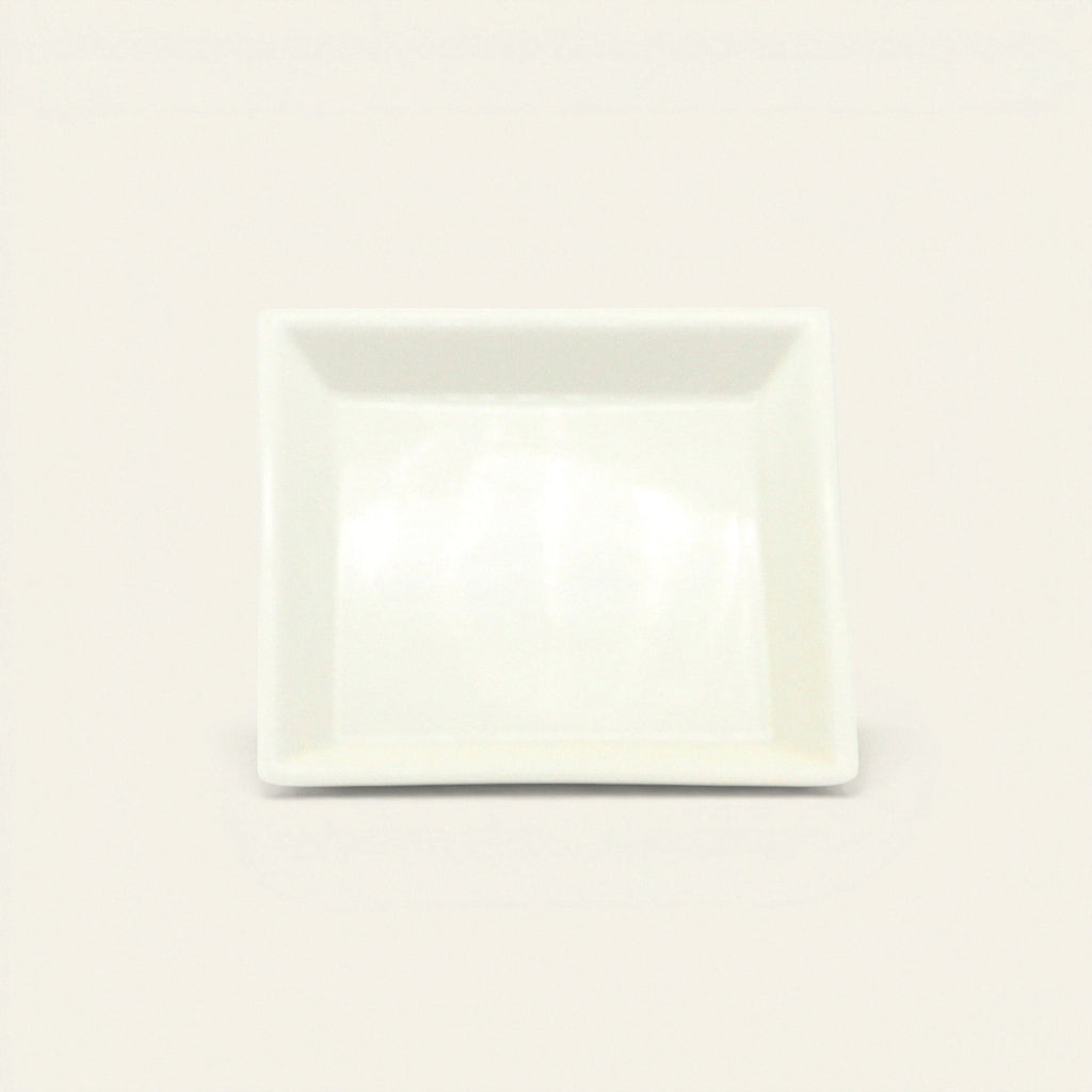 Square Incense Tray Cream - Porcelain